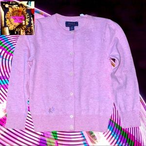 POLO Ralph Lauren Baby Girl Hearts Cardigan!🌸💋